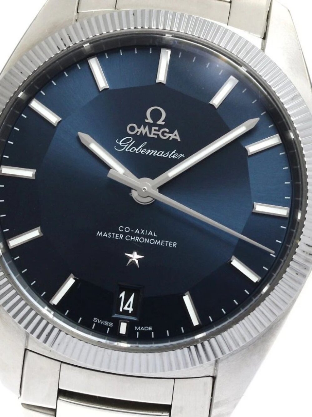 OMEGA Globemaster 130.30.39.21.03.001 Navy Dial Automatic Men's Watch_899079